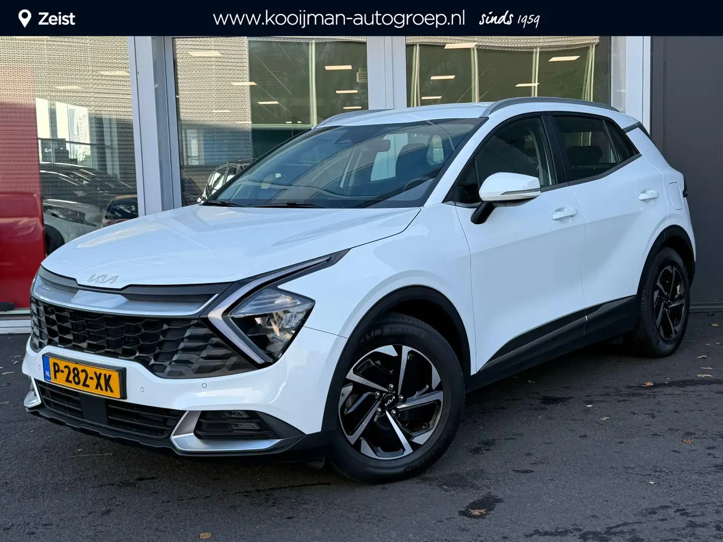 Kia Sportage 1.6 T-GDi MHEV DynamicLine 17 inch velgen, origine Wit - 1