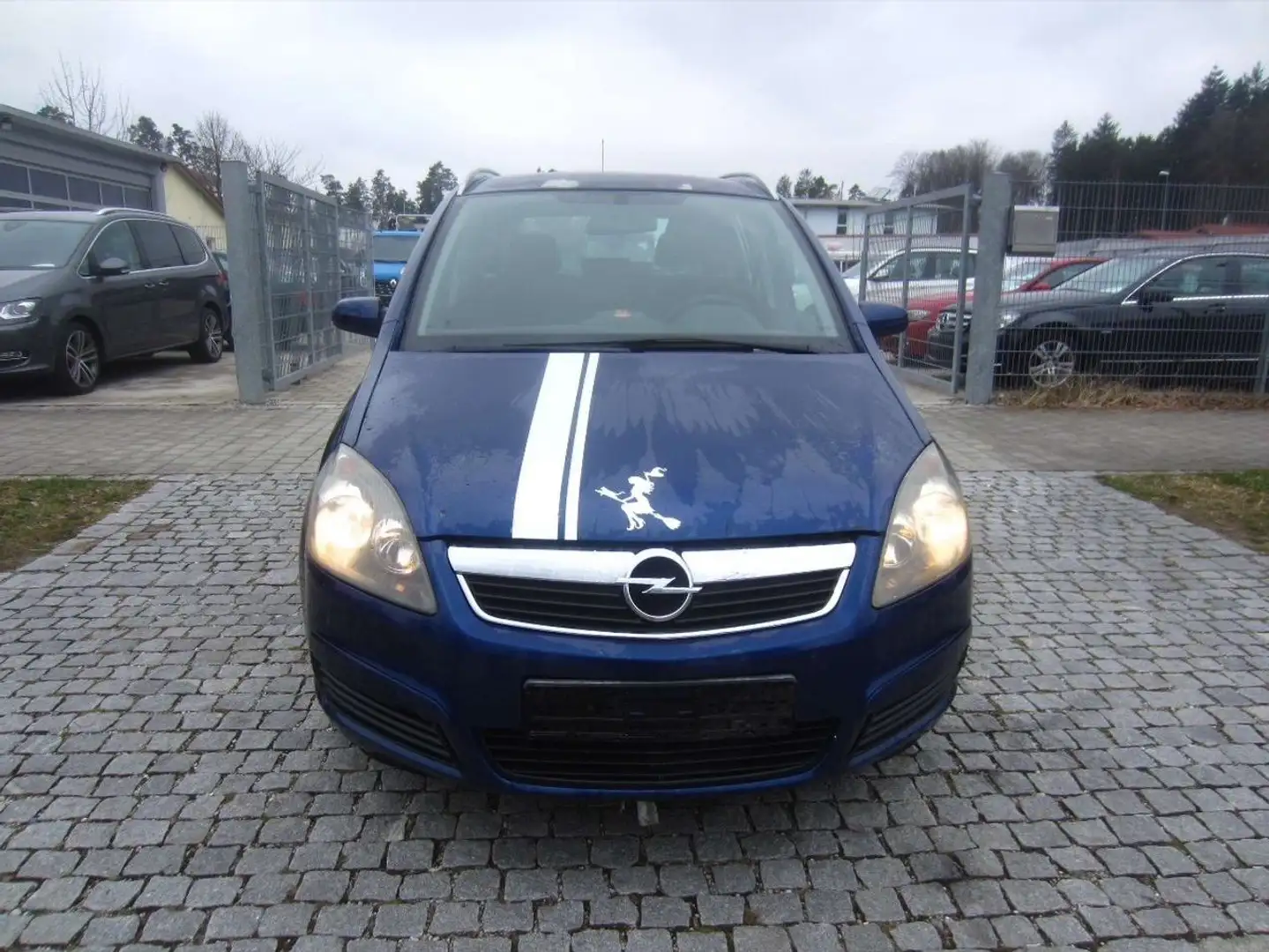 Opel Zafira Basis - Kein TÜV - AHK - Klima - Blau - 2