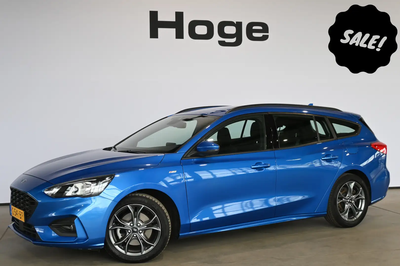 Ford Focus Wagon 1.0 EcoBoost ST Line Business Navigatie 1e E Blue - 1