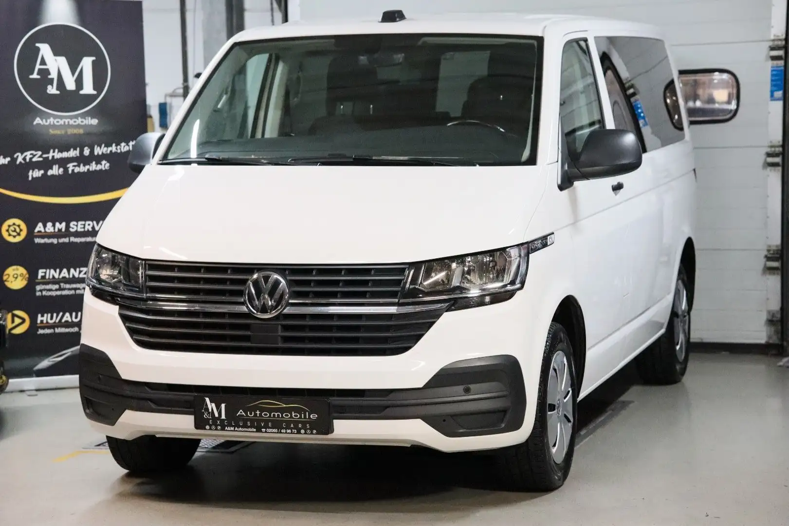 Volkswagen T6 Multivan T6.1 2.0 TDI MULTIVAN *FAMILY*DSG*RKAM*AHK* Blanc - 1