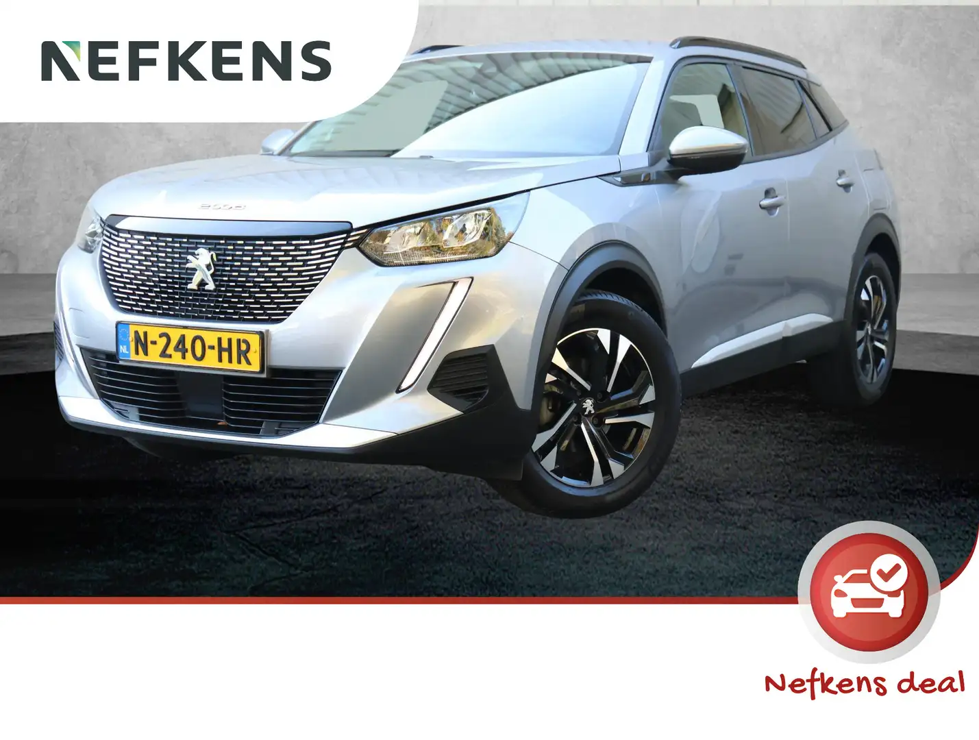 Peugeot 2008 100PK Allure | Trekhaak | Apple en Android | Camer Grau - 1