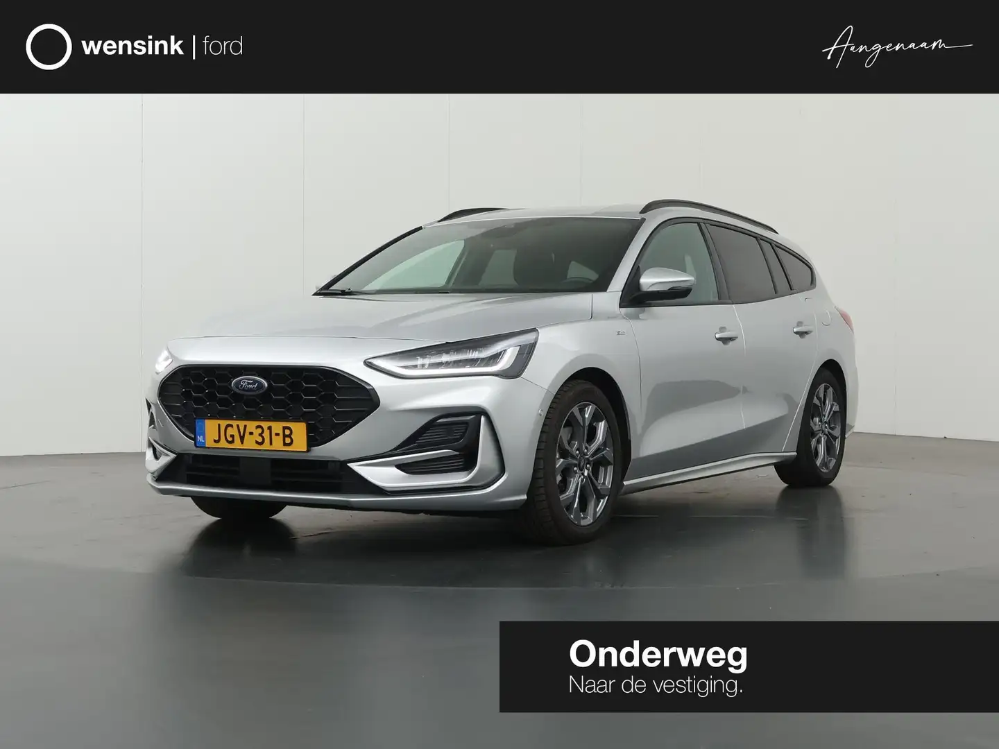 Ford Focus 1.0 EcoBoost Hybrid ST Line | Winterpakket | Cruis Gris - 1