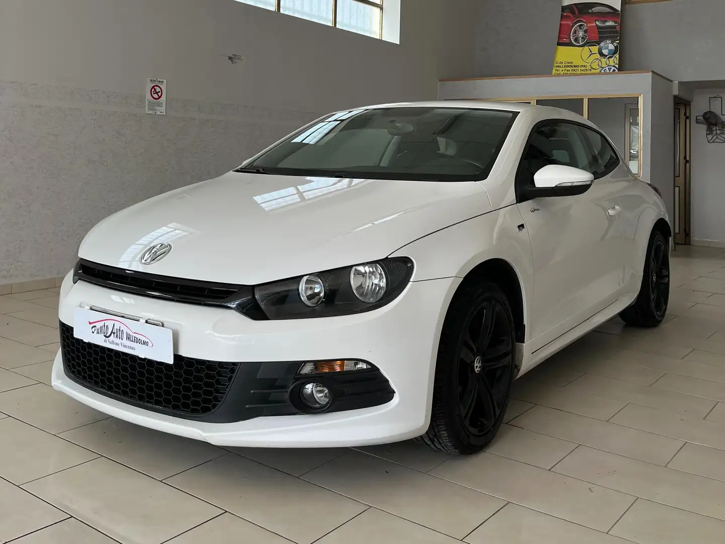 Volkswagen Scirocco Scirocco III 2013 1.4 tsi 122cv Bianco - 1
