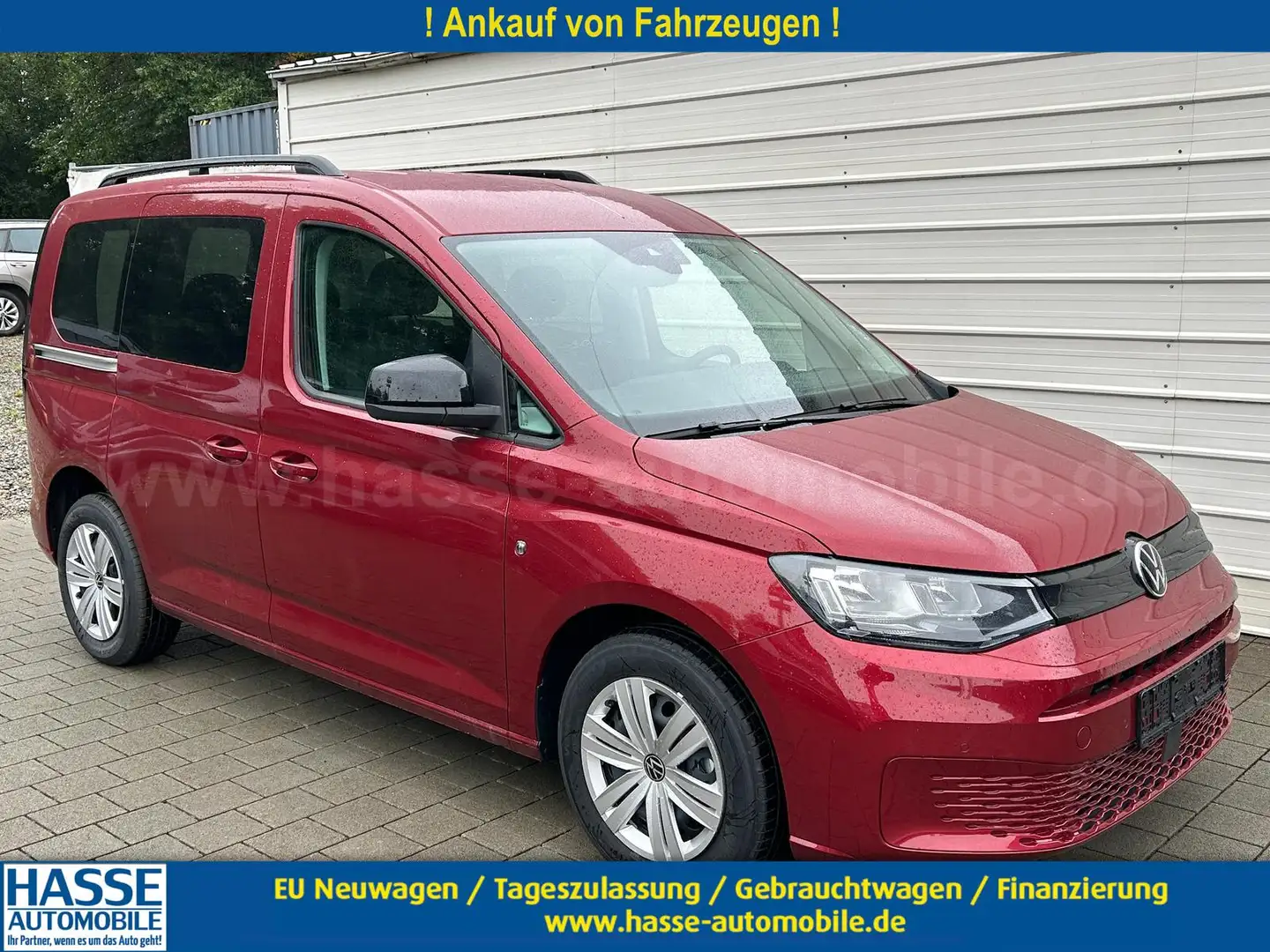 Volkswagen Caddy DRIVE 2.0 TDI DSG *AHK*Android Auto*SHZ*KAMERA*... Rouge - 1
