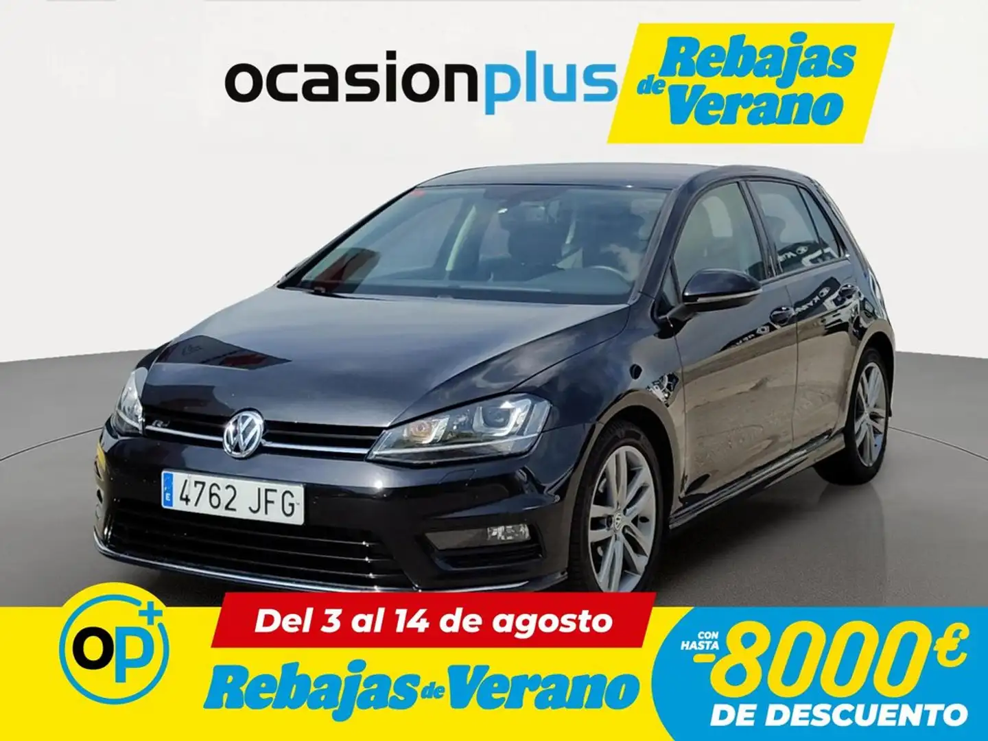 Volkswagen Golf 1.6TDI CR BMT Sport 105 Negro - 1