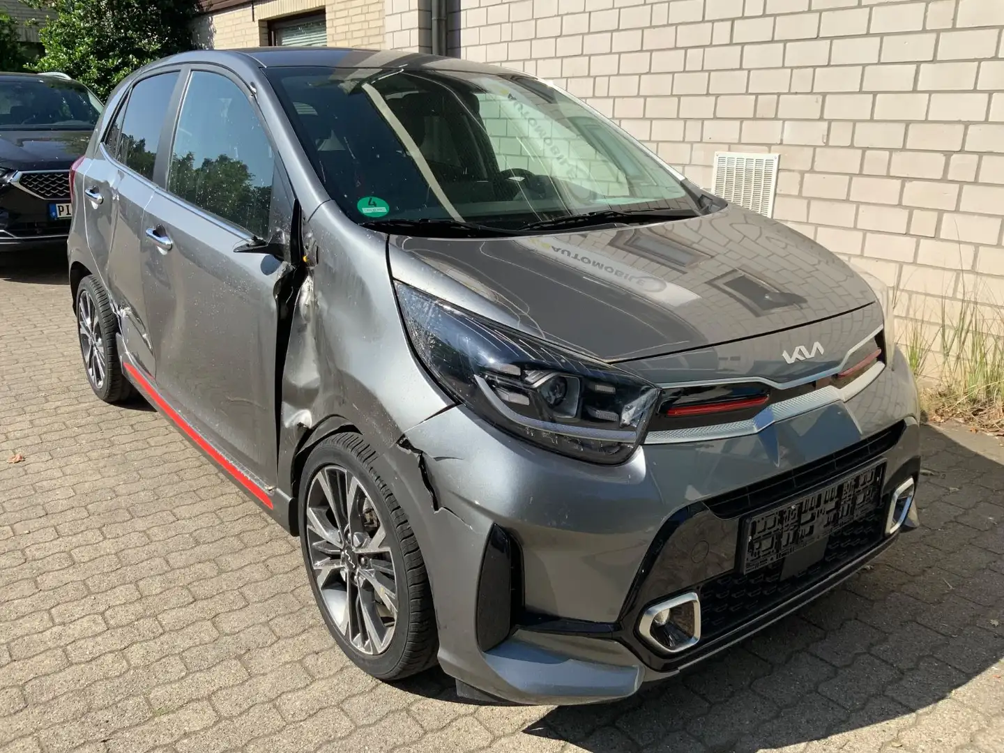 Kia Picanto GT-Line Aut. Nav/Leder/Kam/Garantie11/29 Grey - 1