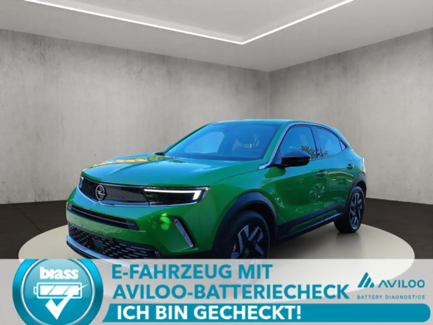 Opel Mokka-E Elegance (Automatik-Elektroantrieb) Grün - 1