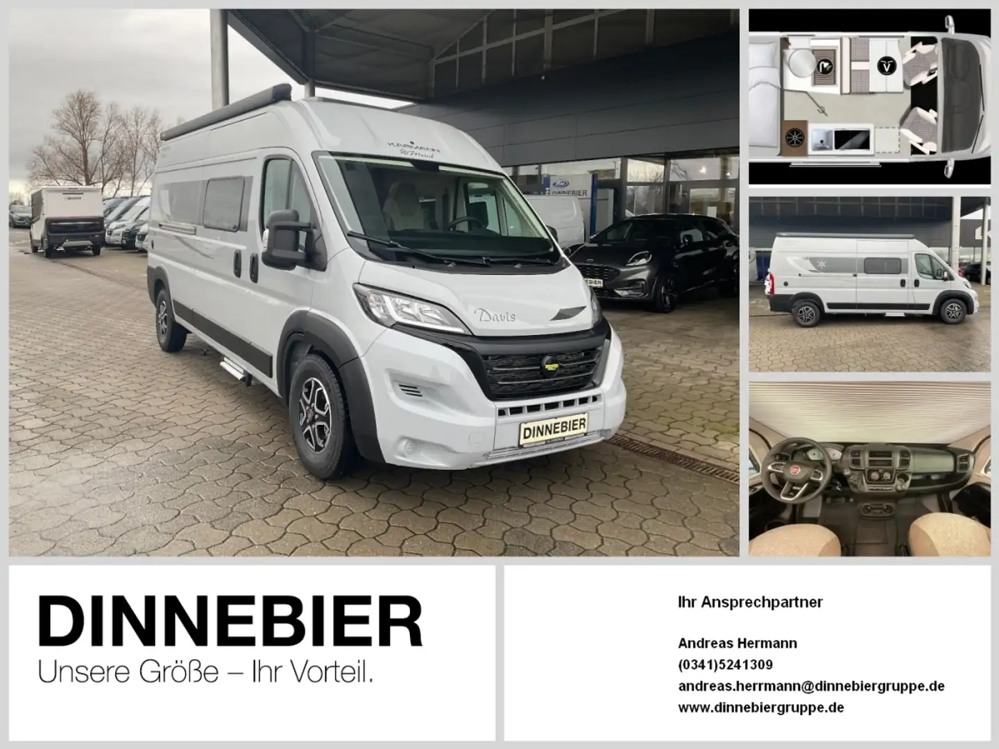 Karmann DAVIS 590 LIFESTYLE 140 PS, Radio mit Navi Grau - 1