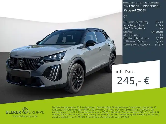 2024 Peugeot 2008 in Grey for sale