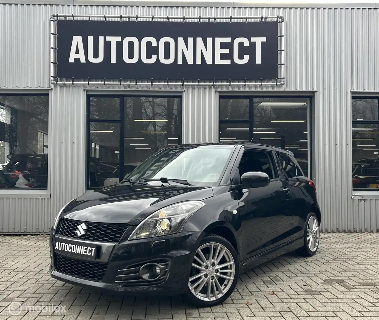 Suzuki Swift 1.6 Sport, CRUISE, ECC/AIRCO, STOELVERW. Noir - 1