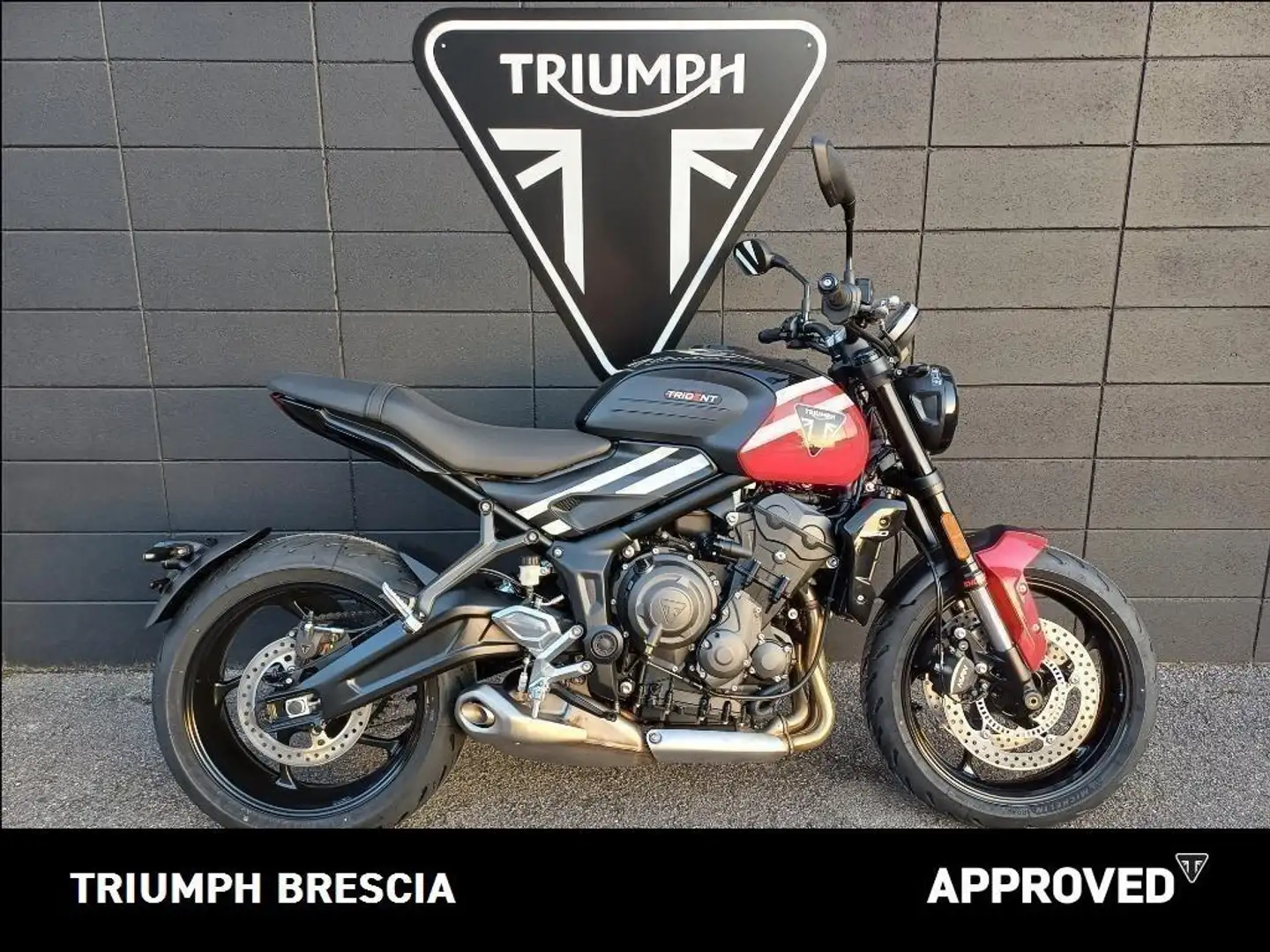 Triumph Trident 660 Abs Rosso - 1