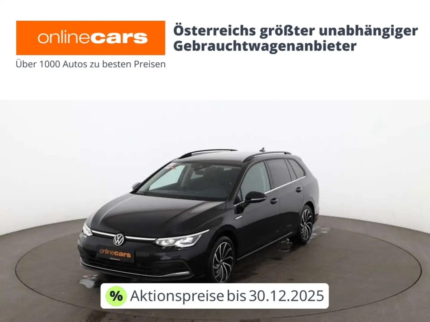 Volkswagen Golf Variant Golf VIII Variant 2.0 TDI Style Aut MATRIX AHK Schwarz - 1