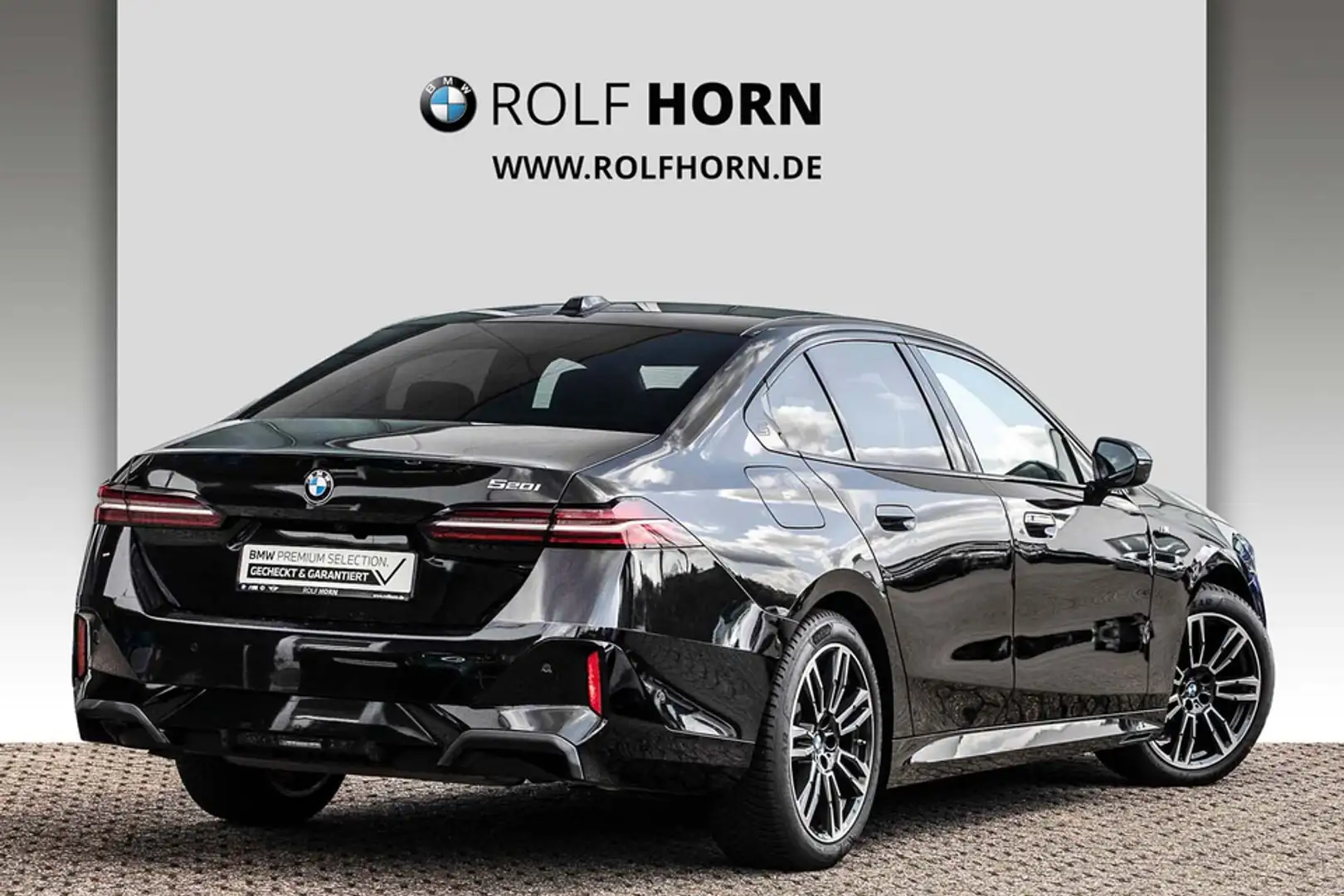BMW 520 i M Sportpaket harman/kardon Navi RKam HeadUp Schwarz - 2
