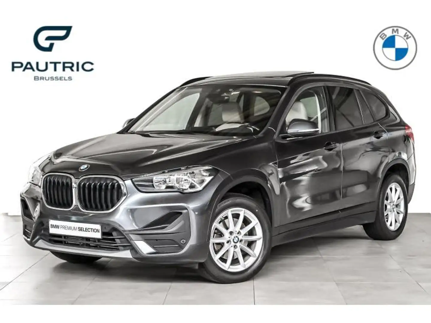 BMW X1 sDrive18i - 2ans.jaar garantie // HEADUP // PANO Gris - 1
