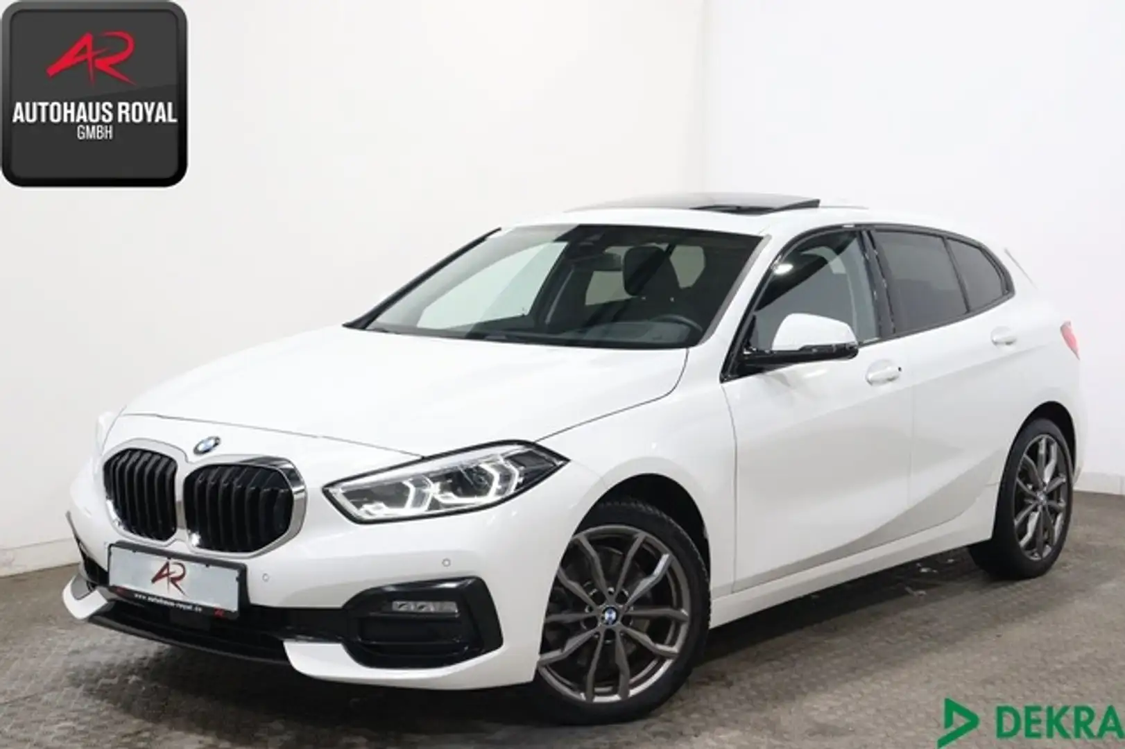 BMW 120 d SPORT LINE HUD,LIVE-COCKPIT,HIFI,DAB,LED Weiß - 1