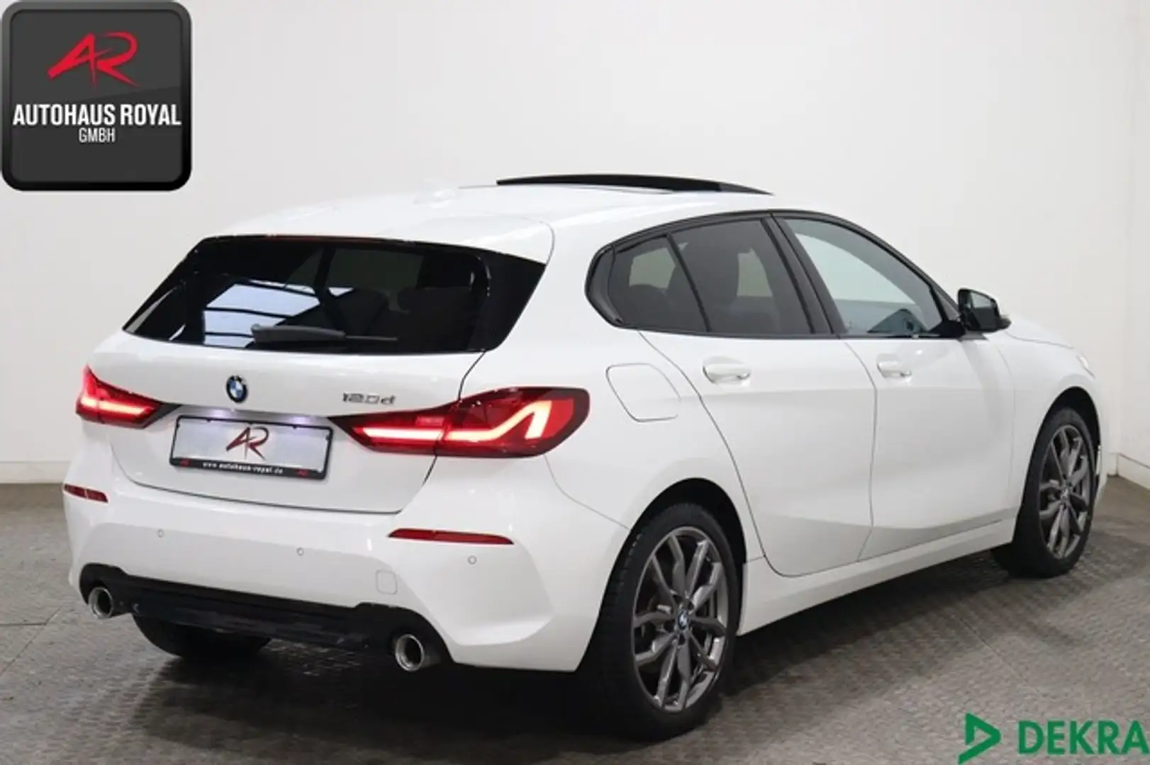 BMW 120 d SPORT LINE HUD,LIVE-COCKPIT,HIFI,DAB,LED Weiß - 2
