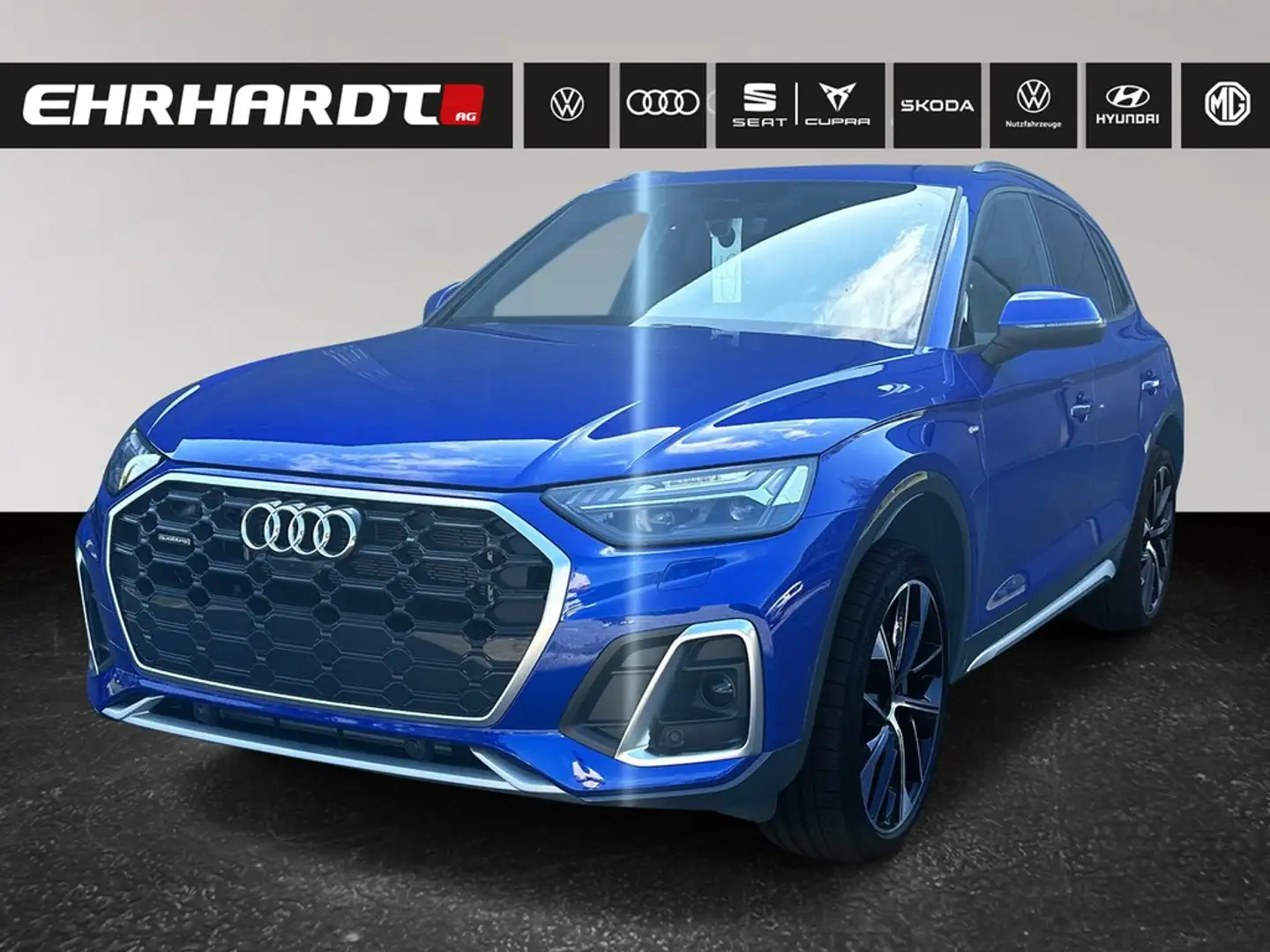 Audi Q5 50 TFSI e quattro S tronic S line MATRIX*LUFTFE... Blau - 1