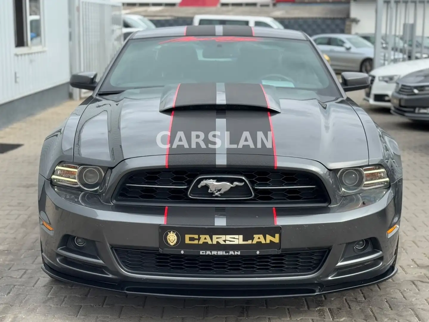 Ford Mustang 3.7 V6 COUPE LED+SHZ+LEDER+BI-XENON Grau - 2