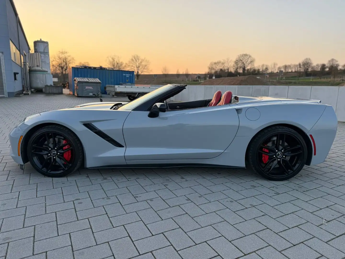 Corvette C7 6.2 Stingray Cabrio*V8*Klima*SHZ*81500KM*Bose Negro - 2