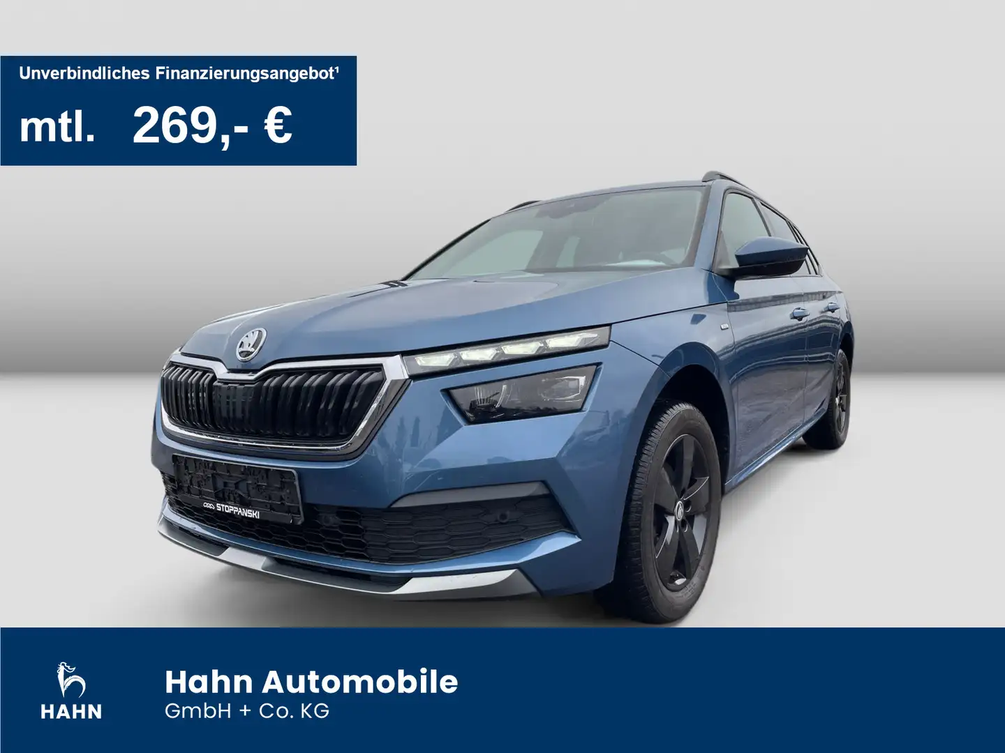 Skoda Kamiq Drive 125 1.5TSI DSG AHK Virtual LED CAM N Blau - 1
