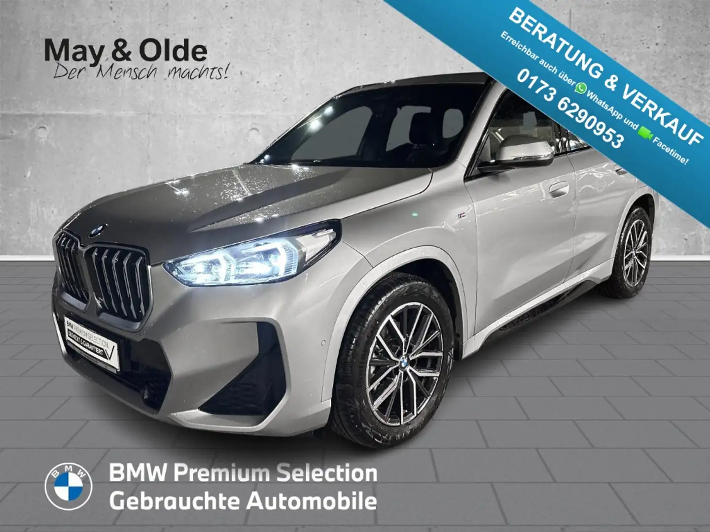 BMW X1 sDrive18i M Sport LED Widescreen Kamera LC+ Silber - 1