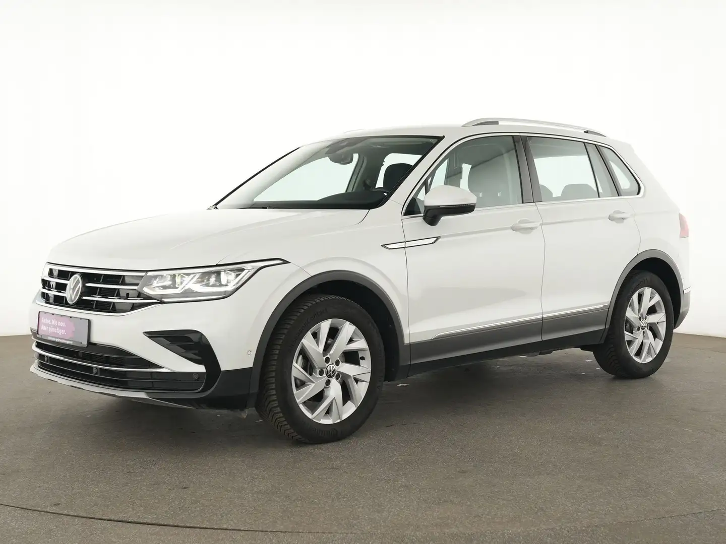 Volkswagen Tiguan Elegance Fernlichassist|Navi|ACC|Kamera Weiß - 2