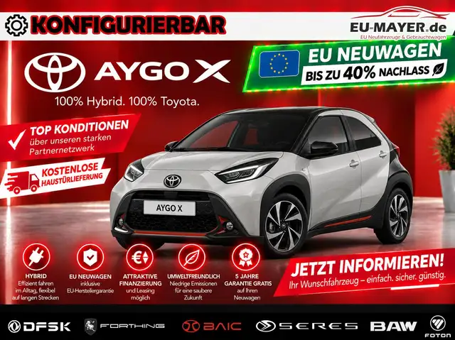 Toyota Aygo X Active / Festpreisgarantie* | kostenlose Liefer...