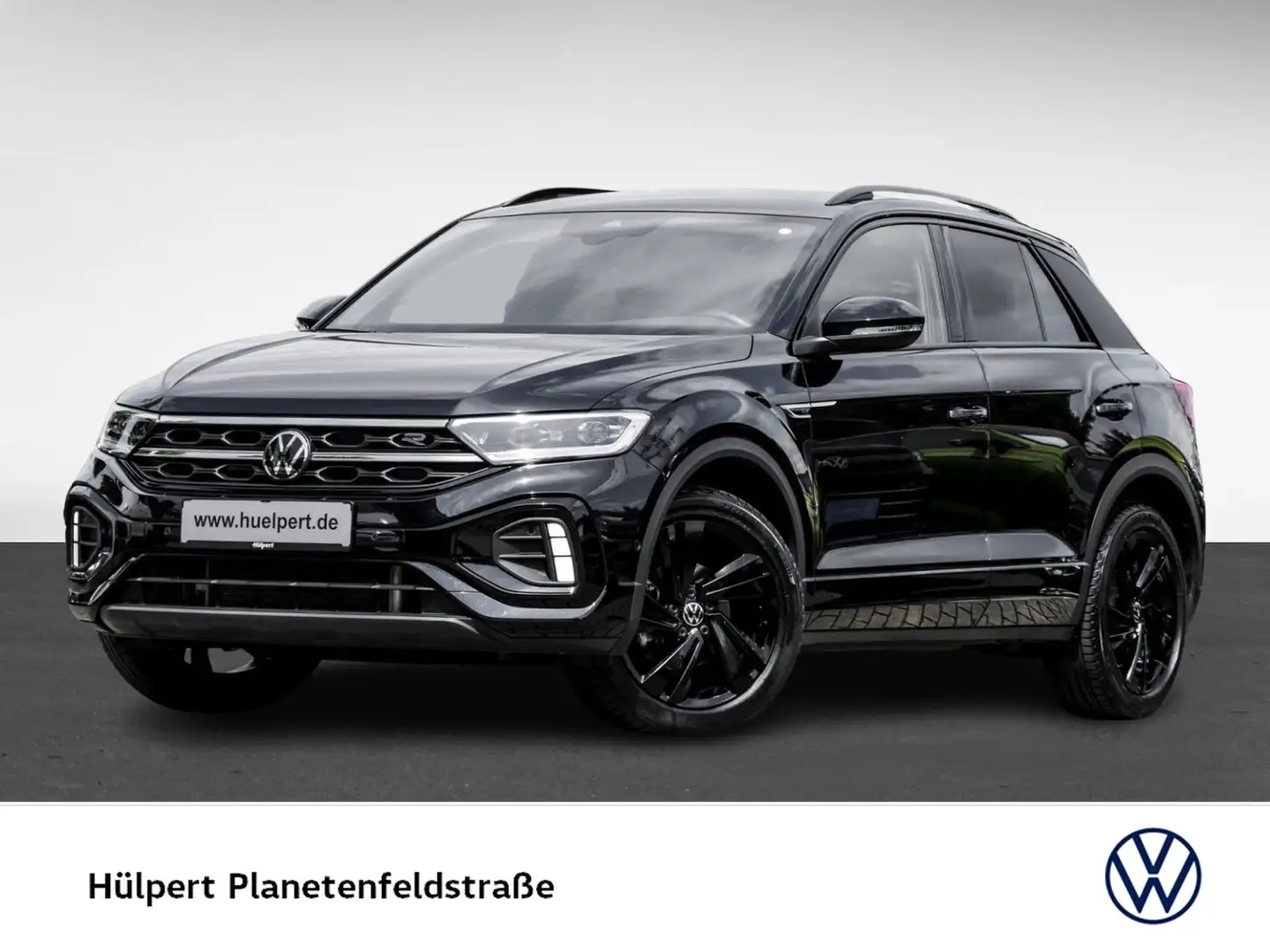 Volkswagen T-Roc 1.5 R-LINE BLACKSTYLE AHK CAM ACC LM18 NAVI Negro - 1