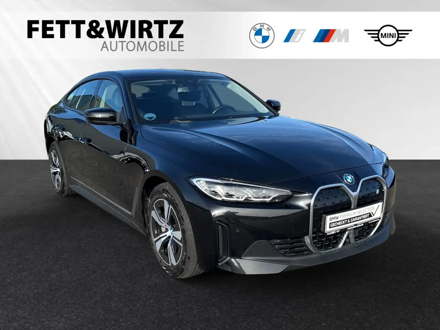 BMW i4 eDrive40 Gran Coupé AHK PA HiFi LCProf Noir - 1