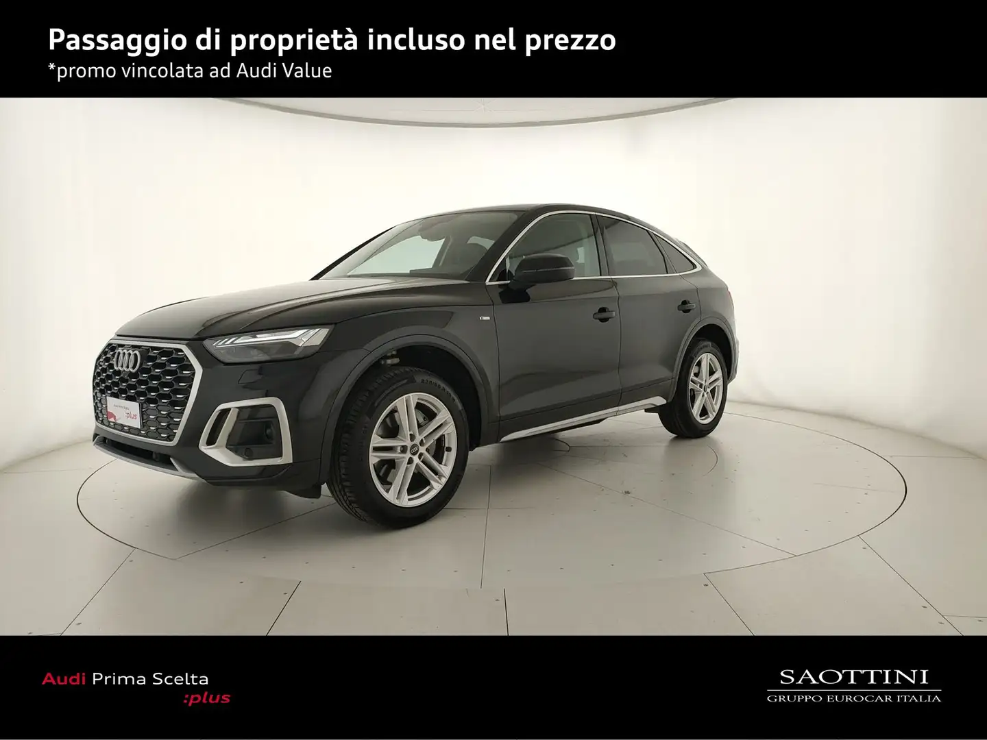 Audi Q5 Sportback 40 2.0 TDI S line quattro S tronic Nero - 1