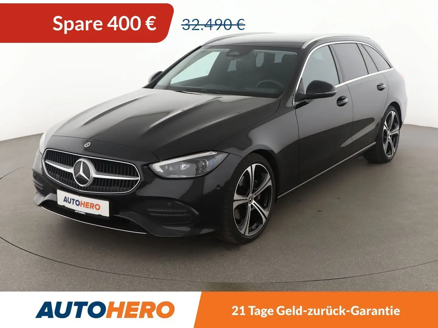 Mercedes-Benz C 200 C 200 T Avantgarde Aut.*NAVI*LED*TEMPO*CAM*PDC*SHZ Schwarz - 1