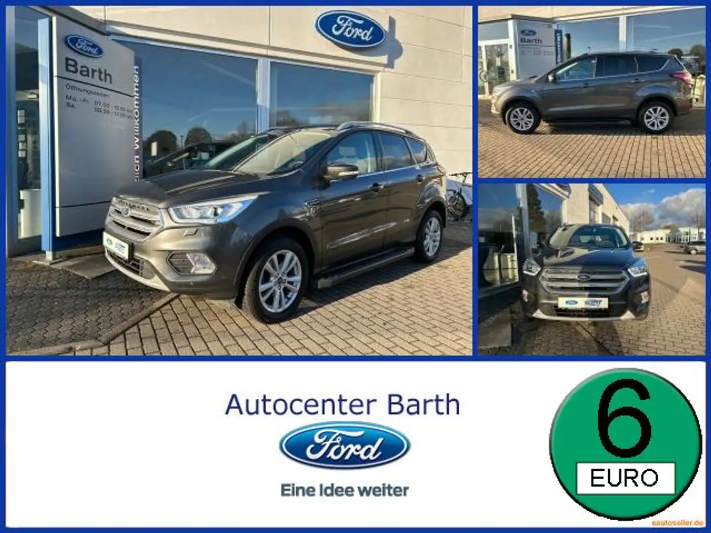 Ford Kuga 1.5 EcoBoost Cool & Connect Kamera AHK LM Grau - 1