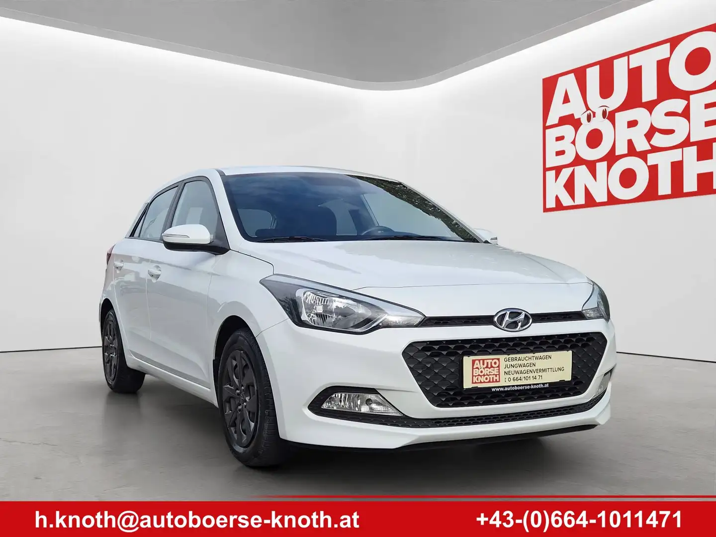 Hyundai i20 Weiß - 2