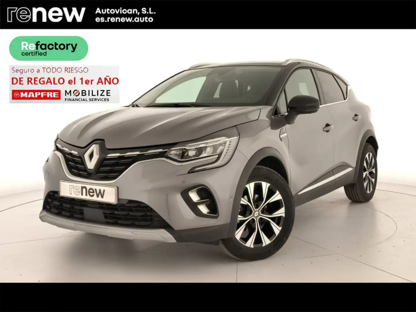 Renault Captur TECHNO TCE 90CV SS Gris - 1