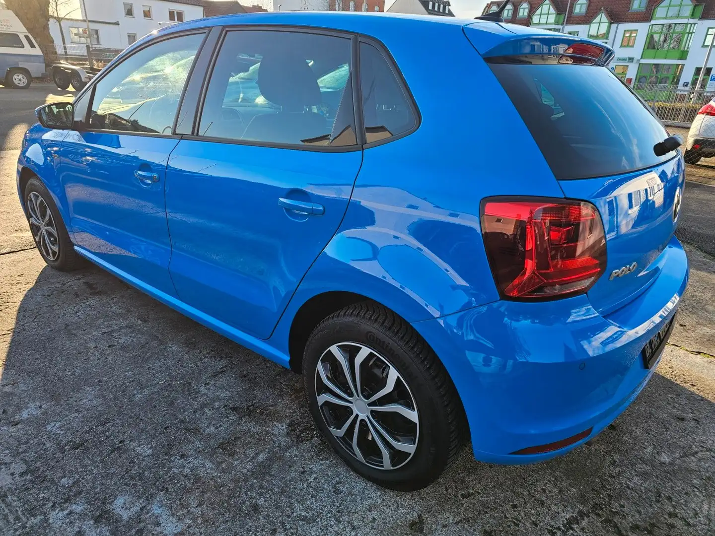 Volkswagen Polo V Lounge BMT/Start-Stopp LED Navi 2.Hand Blau - 2