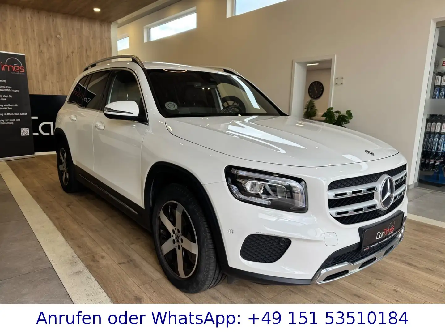 Mercedes-Benz GLB 200 /8-Fach/TÜV NEU/1.HAND/Parksystem Weiß - 2