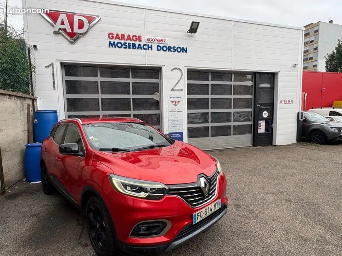 Renault Kadjar 1.3 TCE 160 cv black édition 12-2018 Rouge - 2
