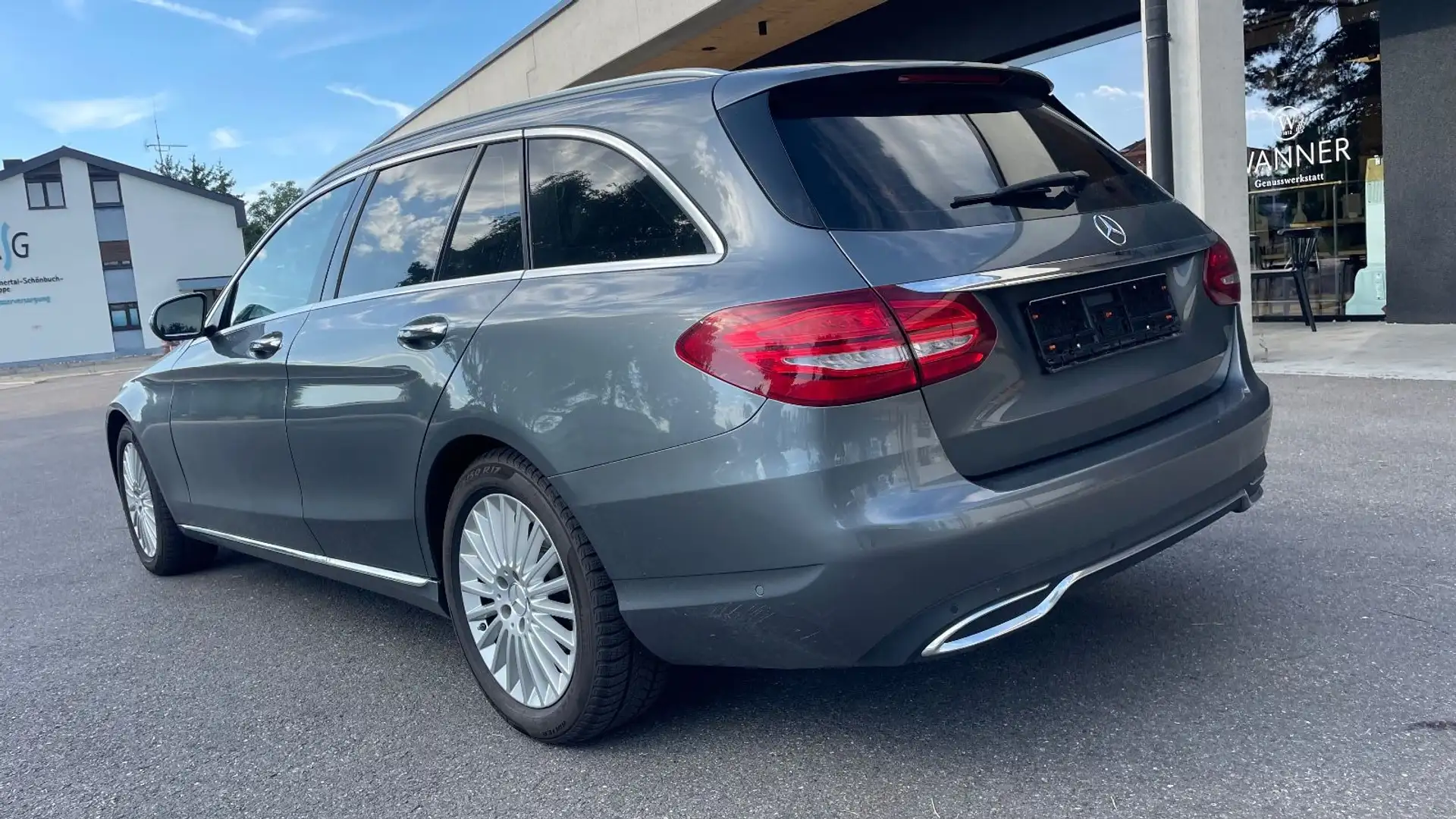 Mercedes-Benz C 220 d T -AUT-Navi Camera 360-TÜV-Garantie Gris - 2