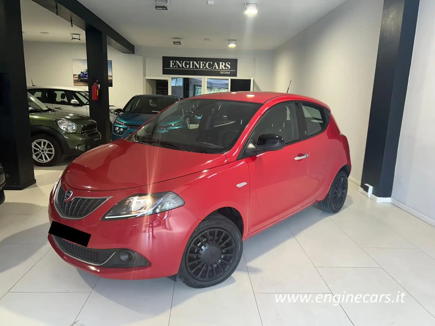 Lancia Ypsilon Ypsilon Firefly Hybrid  BENZINA Silver s 1.0 69cv Rouge - 2