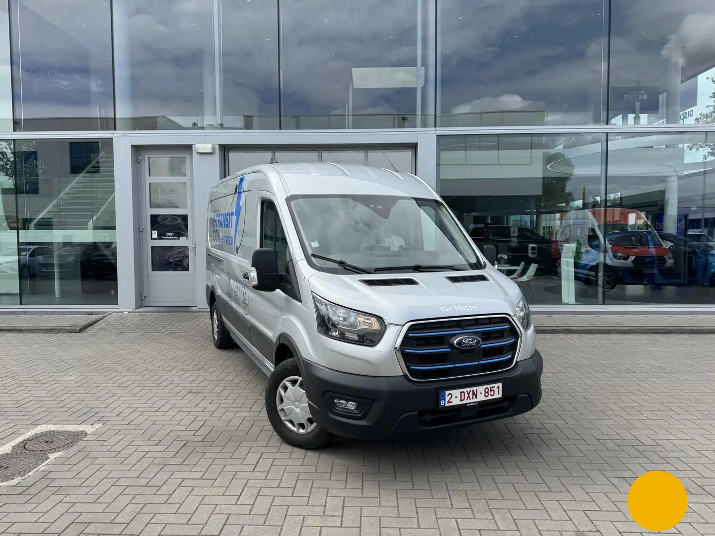 Ford Transit 2T 350 L3H2 Trend 68kWh=299 km Meteen beschikbaar Argent - 2