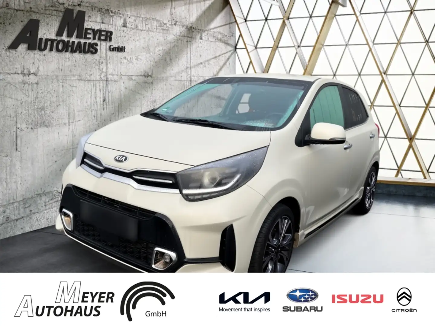 Kia Picanto 1.0T GT-Line+Sitzheizung vorn+Frontkollisionswarne Beige - 2
