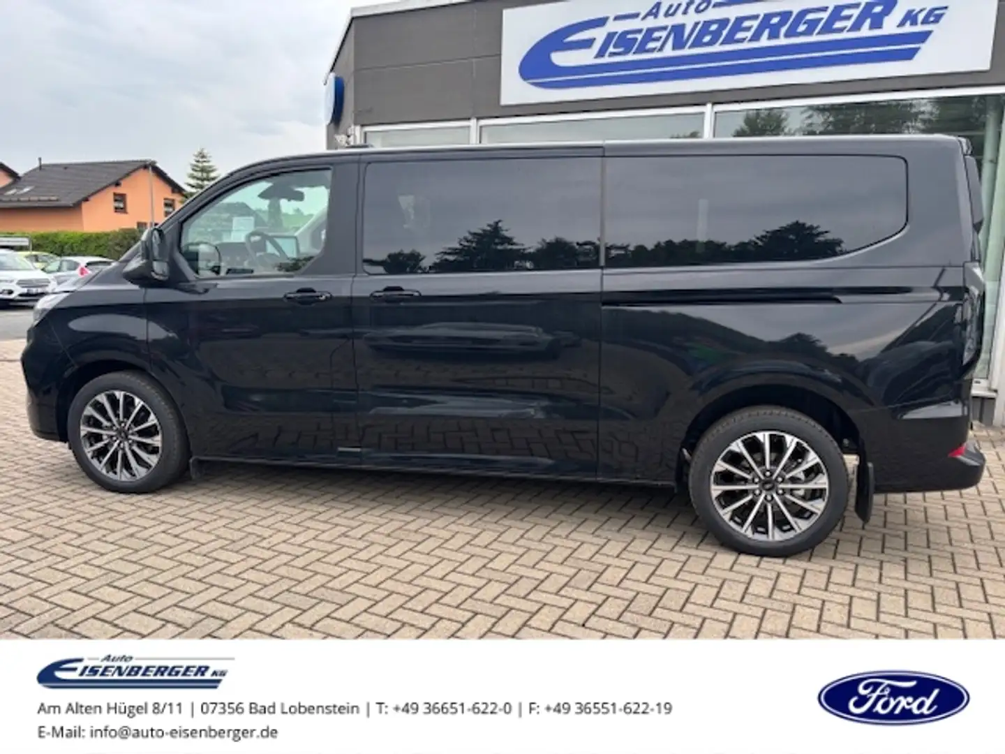 Ford Tourneo Custom 2.0 Titanium 8Sitzer L2 Leder 19'' Standh. Navi Negro - 2