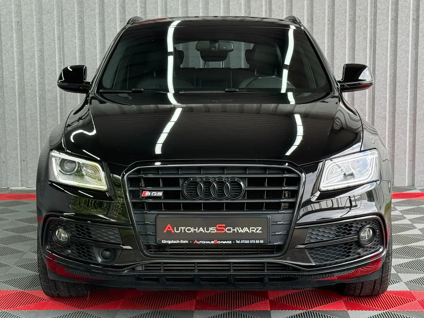 Audi SQ5 3.0 TDI plus quattro ACC Kamera AHK FahrAss Leder Fekete - 2