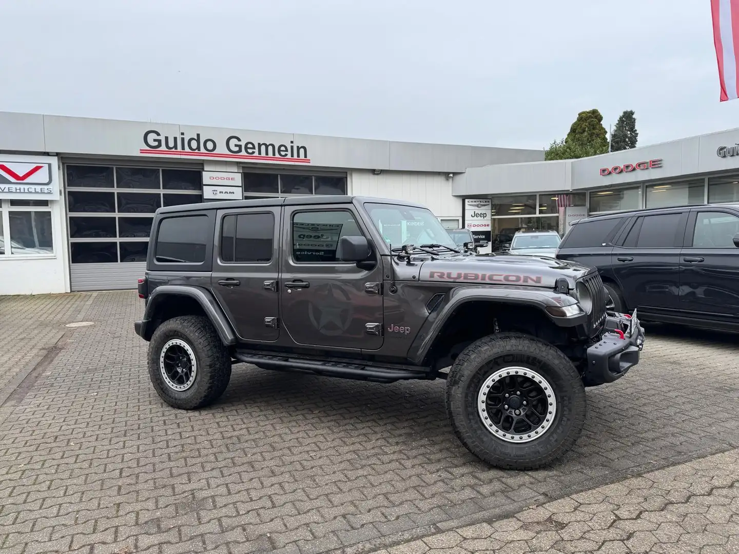 Jeep Wrangler Unlimited Rubicon 2.0l 4x4 Automatik Umbau, EU-NAV Gris - 2