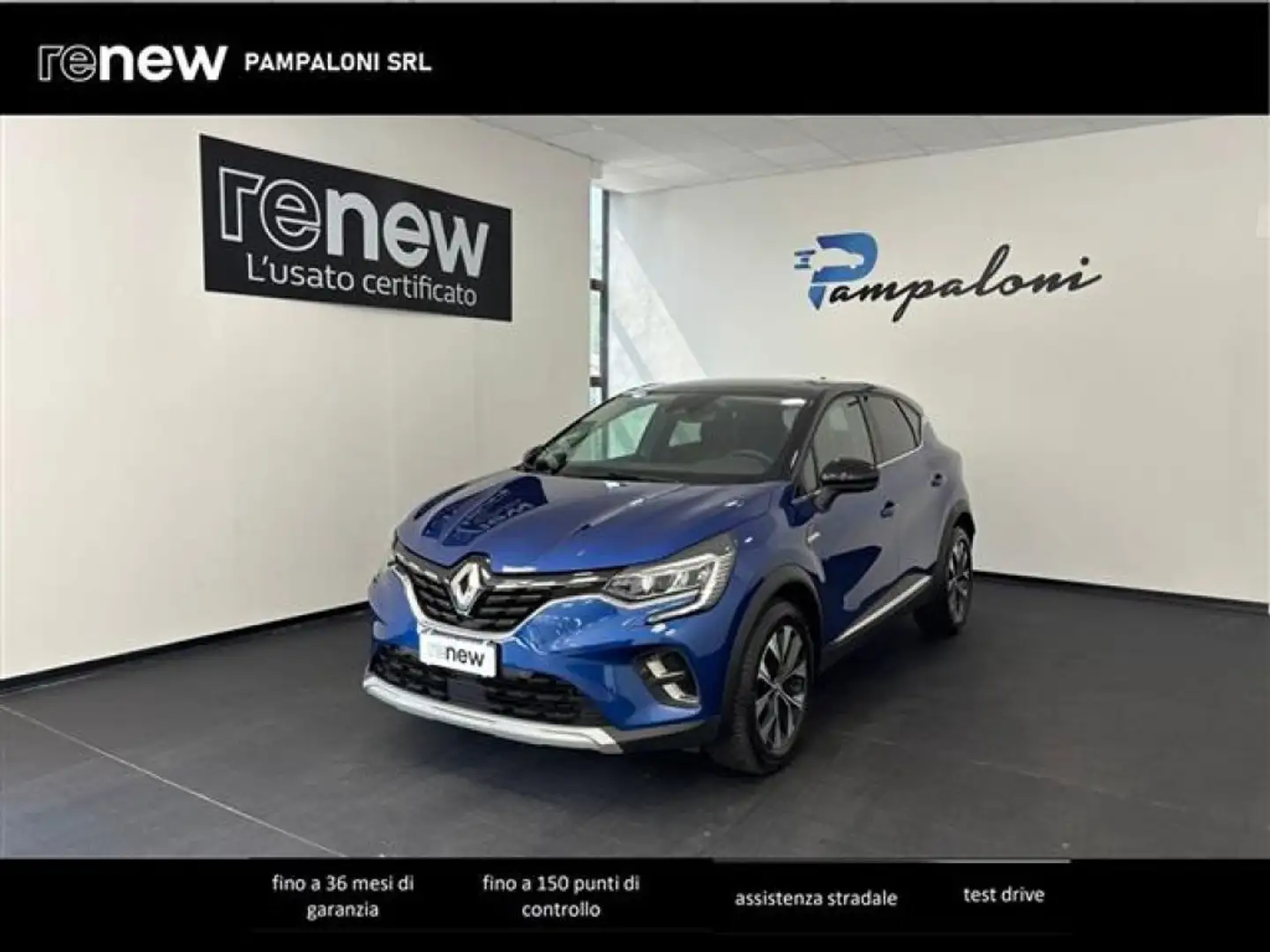 Renault Captur 1.0 tce Techno 90cv Blauw - 1