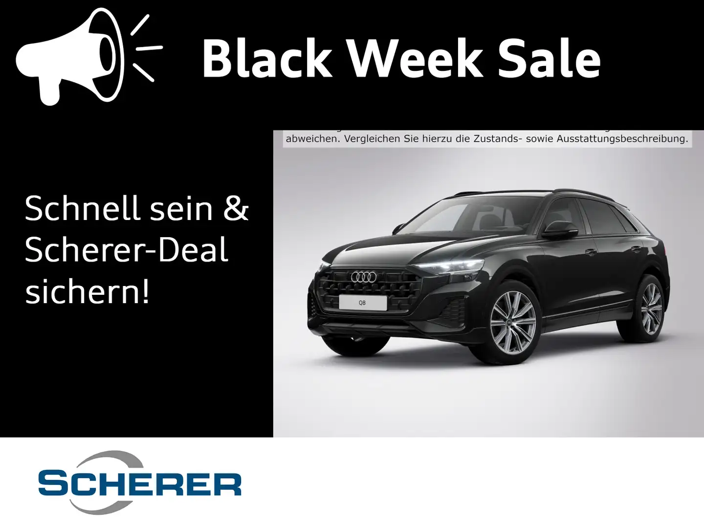 Audi Q8 45 TDI quattro 170(231) kW(PS) tiptronic Schwarz - 1