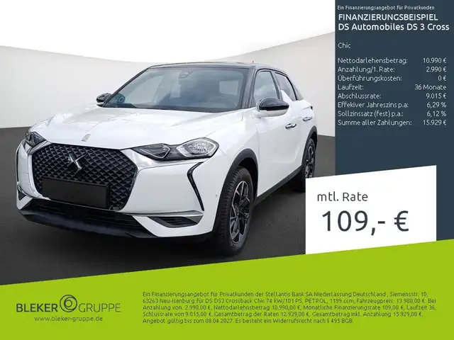 DS Automobiles DS 3 Crossback Chic