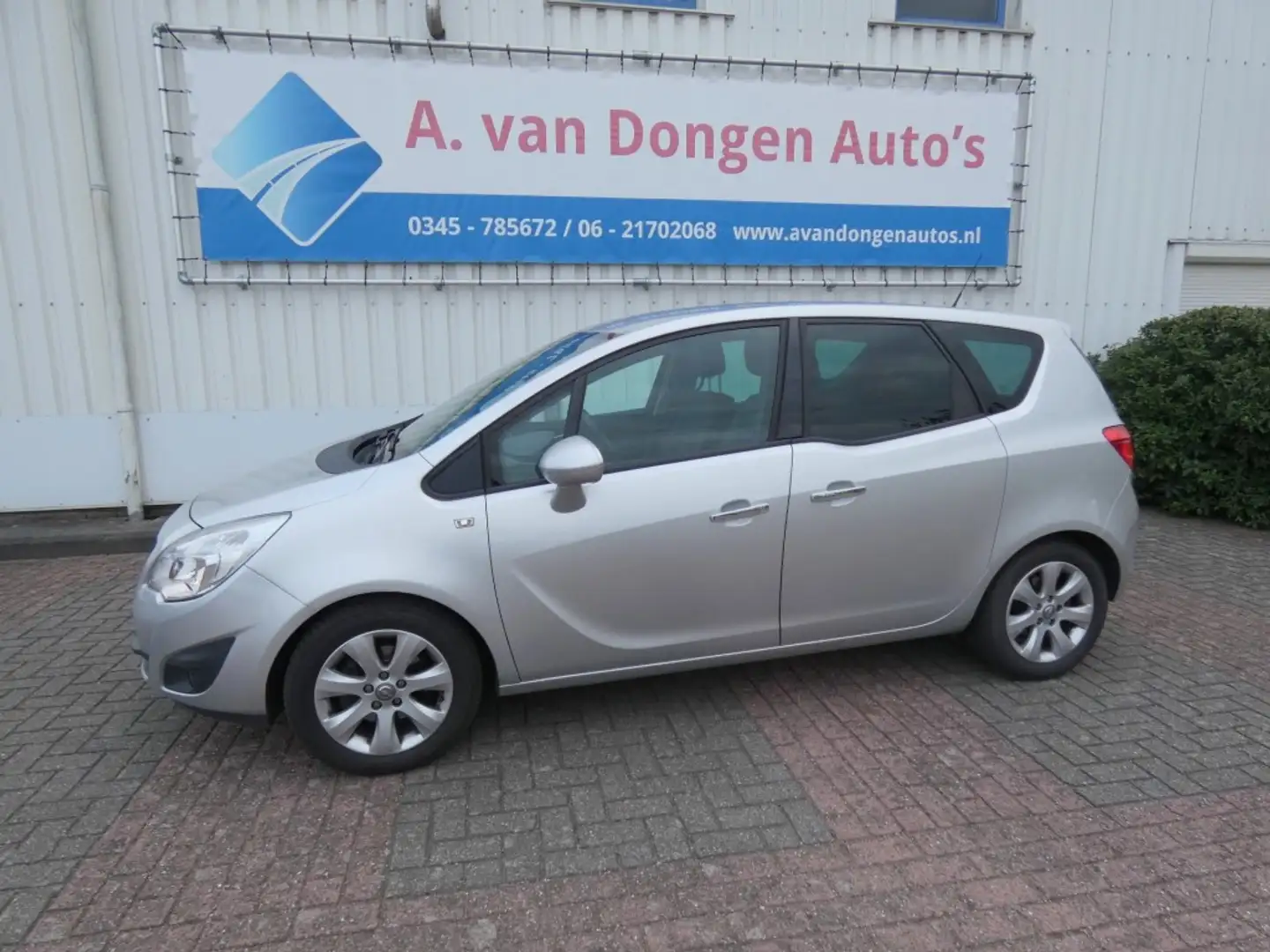 Opel Meriva 1.4 TURBO COSMO,Clima,Cruise,APK 1-12-25 Gris - 1