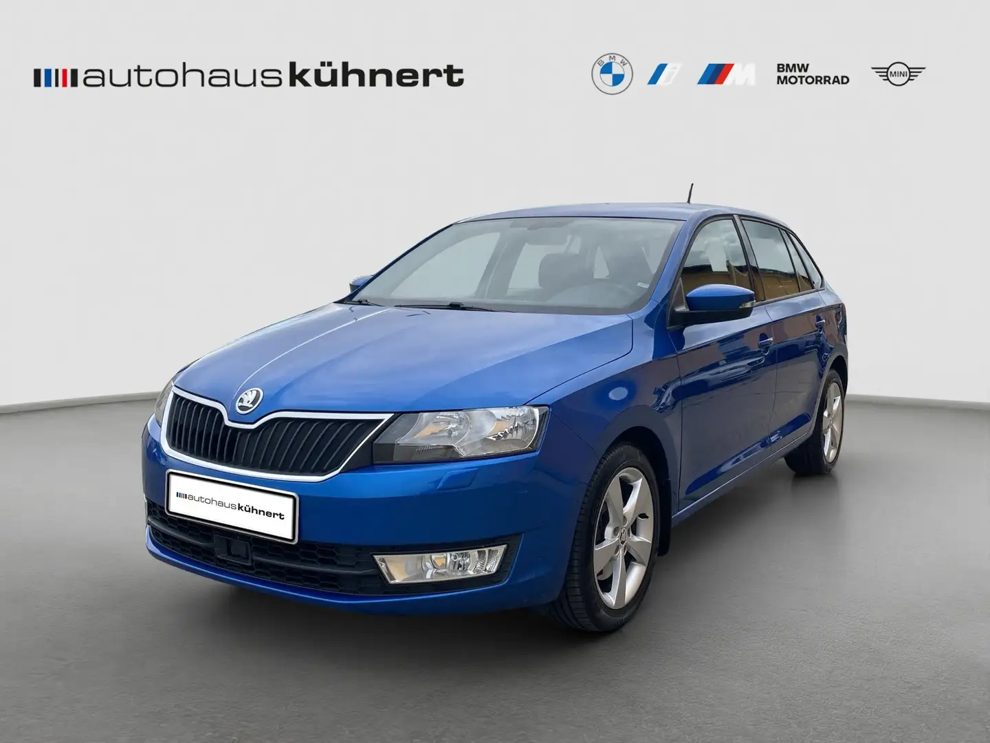 Skoda Rapid/Spaceback Rapid Spaceback 1.2 TSI Style HiFi AUT PDC Bleu - 1