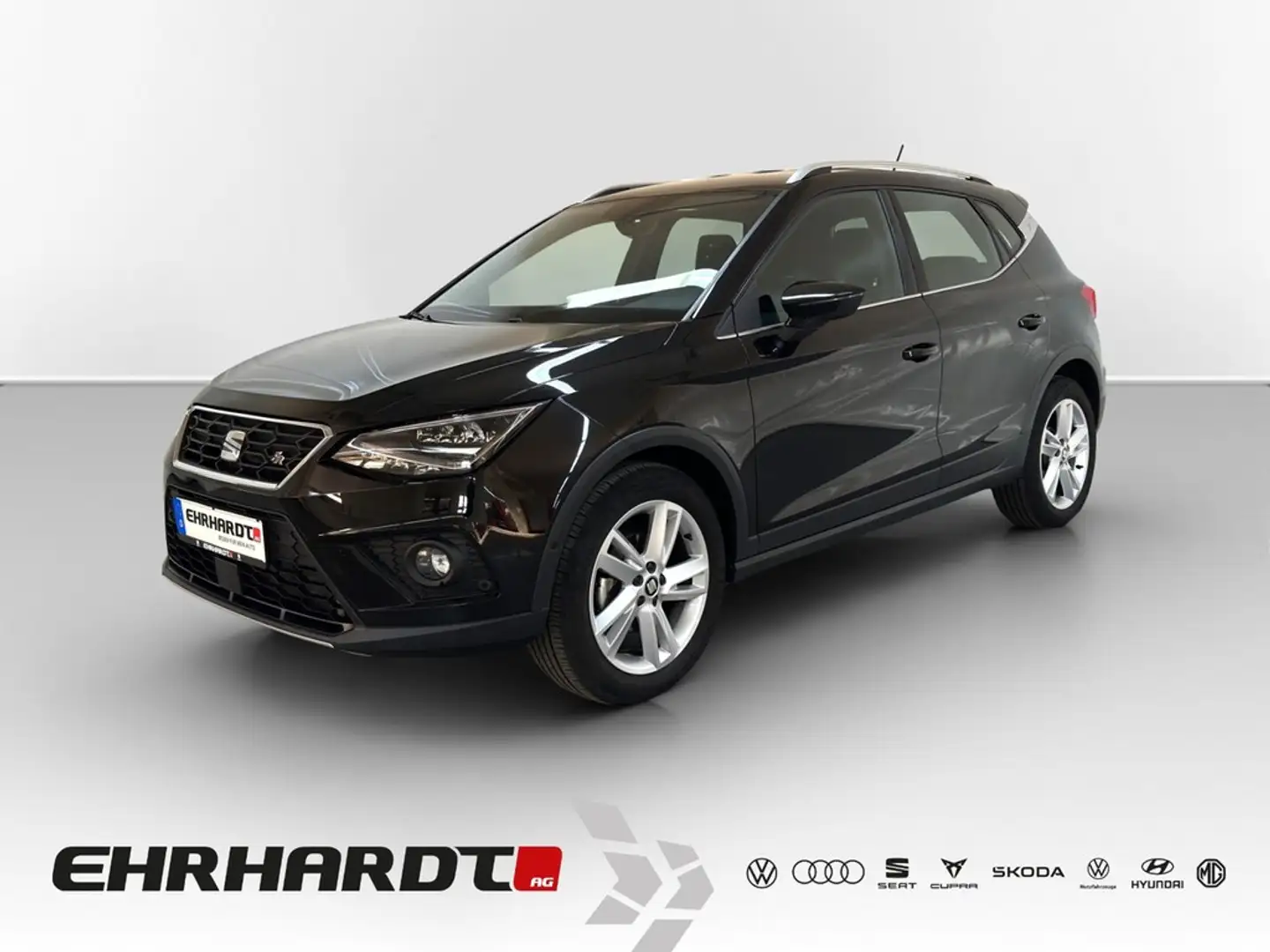 SEAT Arona 1.5 TSI DSG FR Beats AHK*LED*NAV*SHZ*ACC*PARKLE... Schwarz - 1